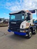 Scania C-CLASS P450 32,000kgs (44,000kgs) AUTO Fitted with HYVA 23 HOOKLIFT
