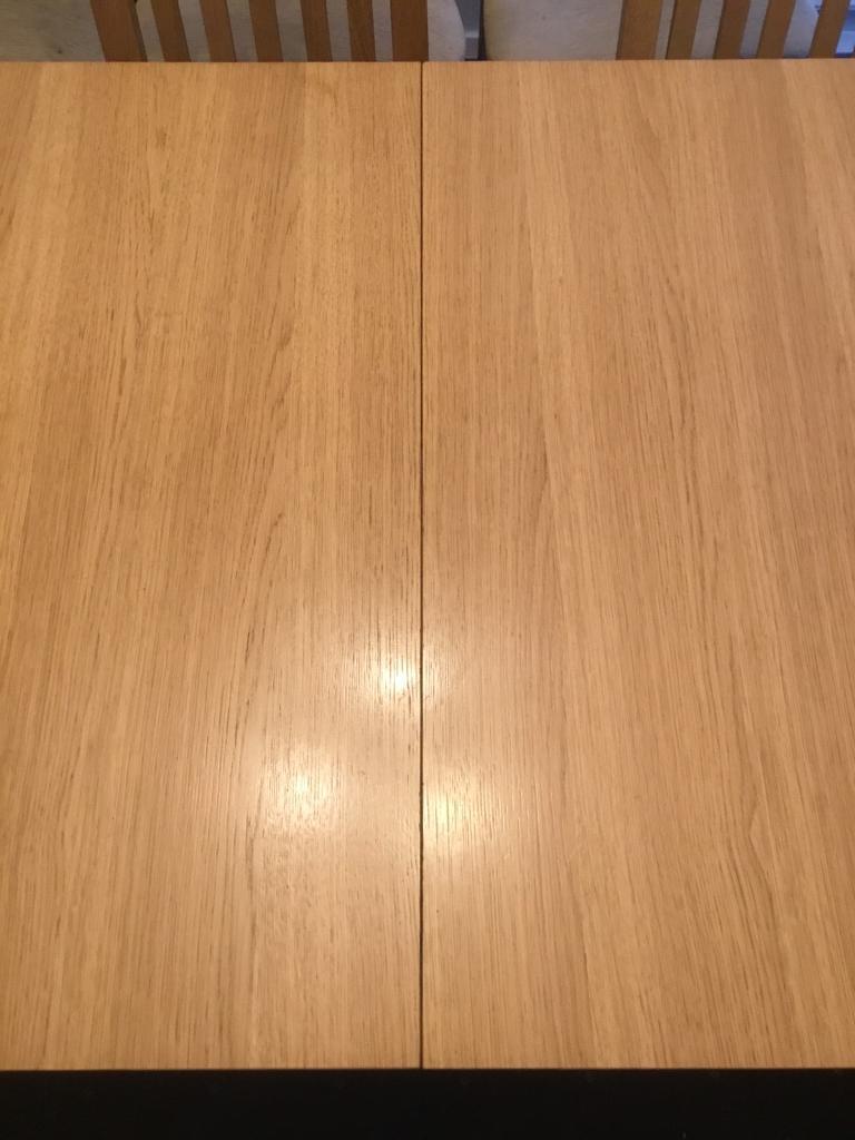 Extendible table and chairs