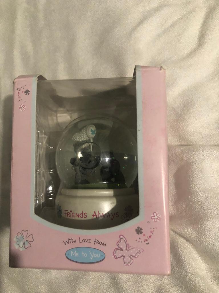 Glass water globe
