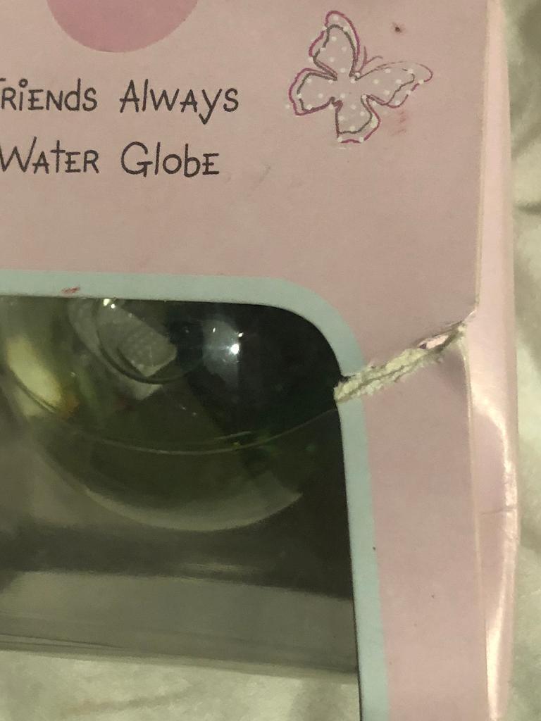 Glass water globe