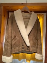 Sheepskin short jacket 