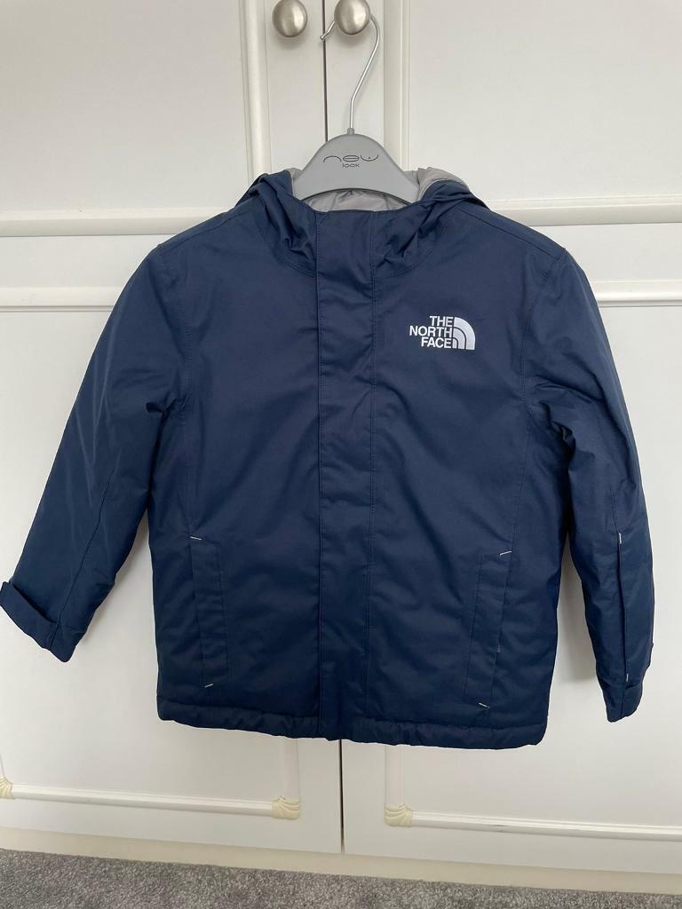 The North Face Navy Boys coat size XS