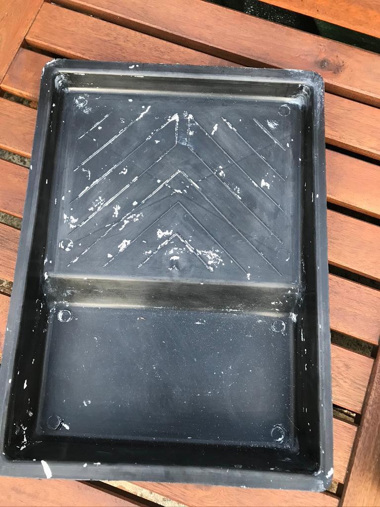 image for DIY decorating Paint roller paint tray 