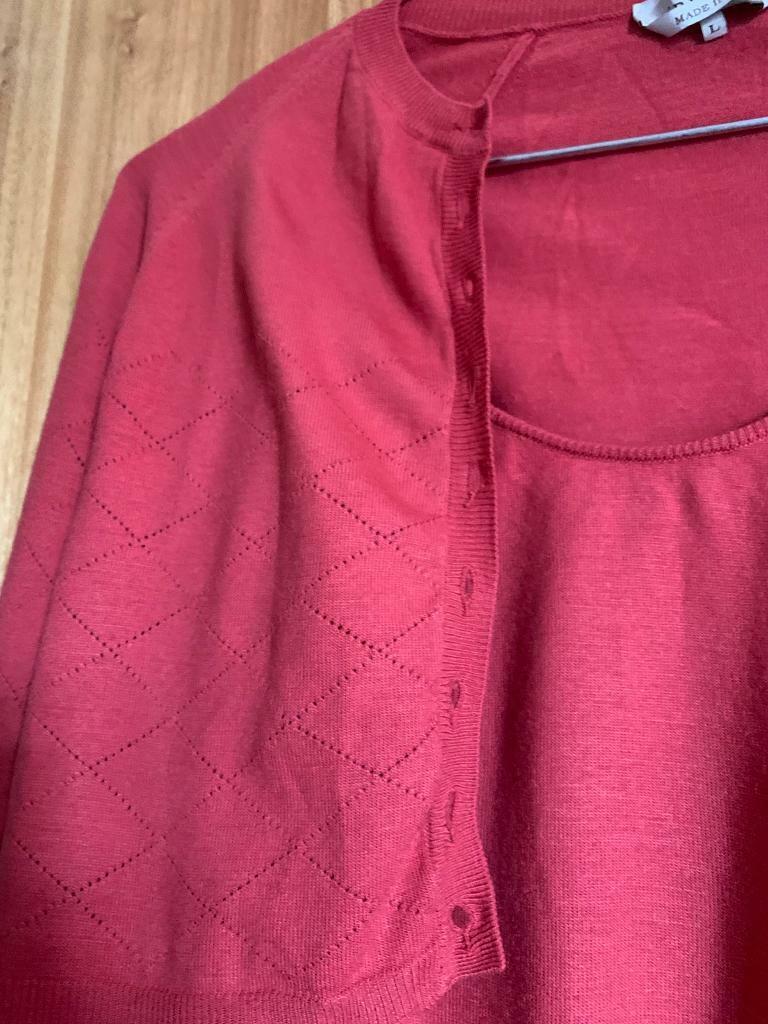 i-bLUES MADE IN ITALY TWIN-SET - SIZE LARGE
