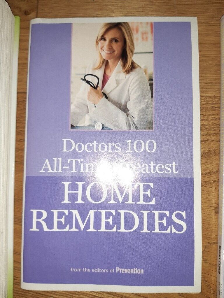 Food & Home Remedies Books X 3 