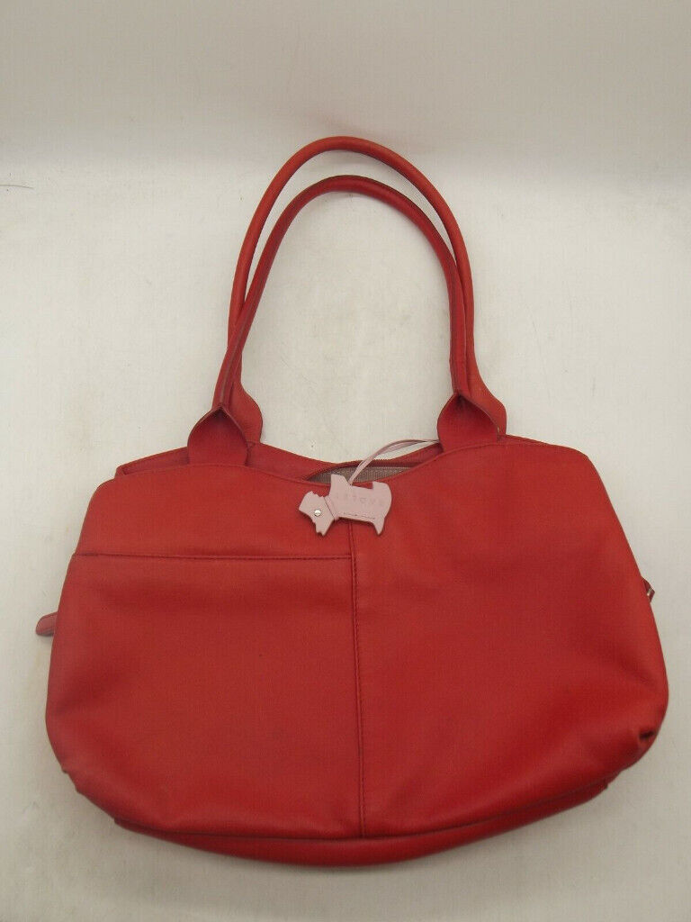 image for RADLEY HANDBAG Red leather Ladies Radley bag