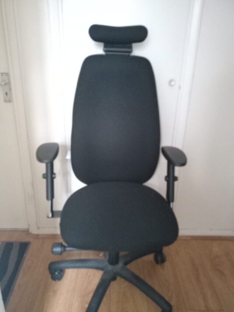 Adapt ergonomic office chair 630 with extra padding...