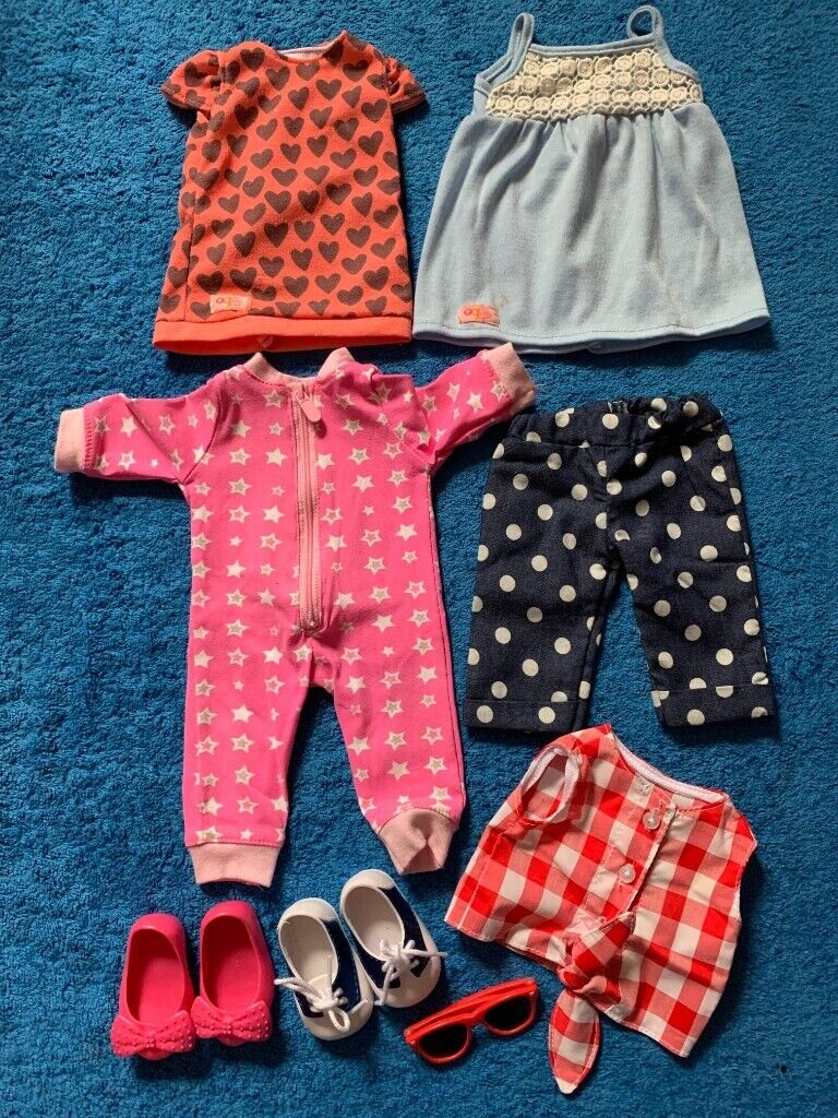 image for Our Generation Mixed Clothes & Shoes Bundle IP1