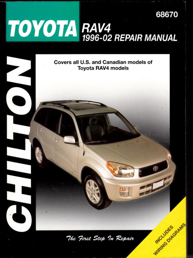 image for CHILTON TOYOTA RAV4 REPAIR MANUAL 1996 - 2002