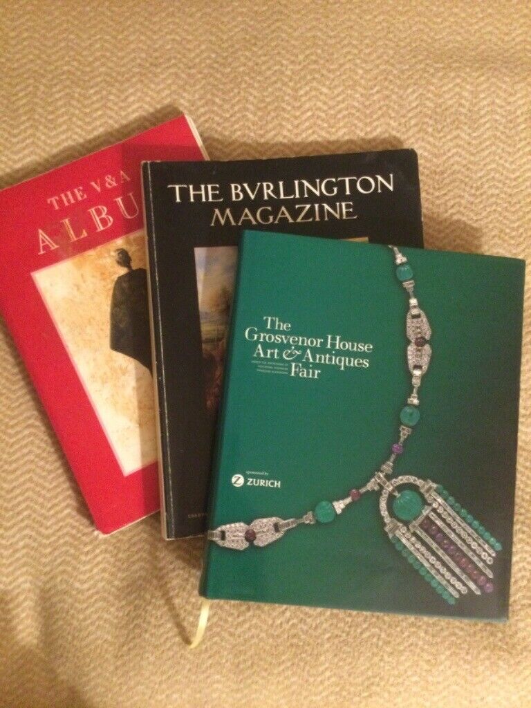 image for 3 x Art/ Antiques Catalogues ( V&A) ( The Burlington ) ( Grosvenor House 2003 )