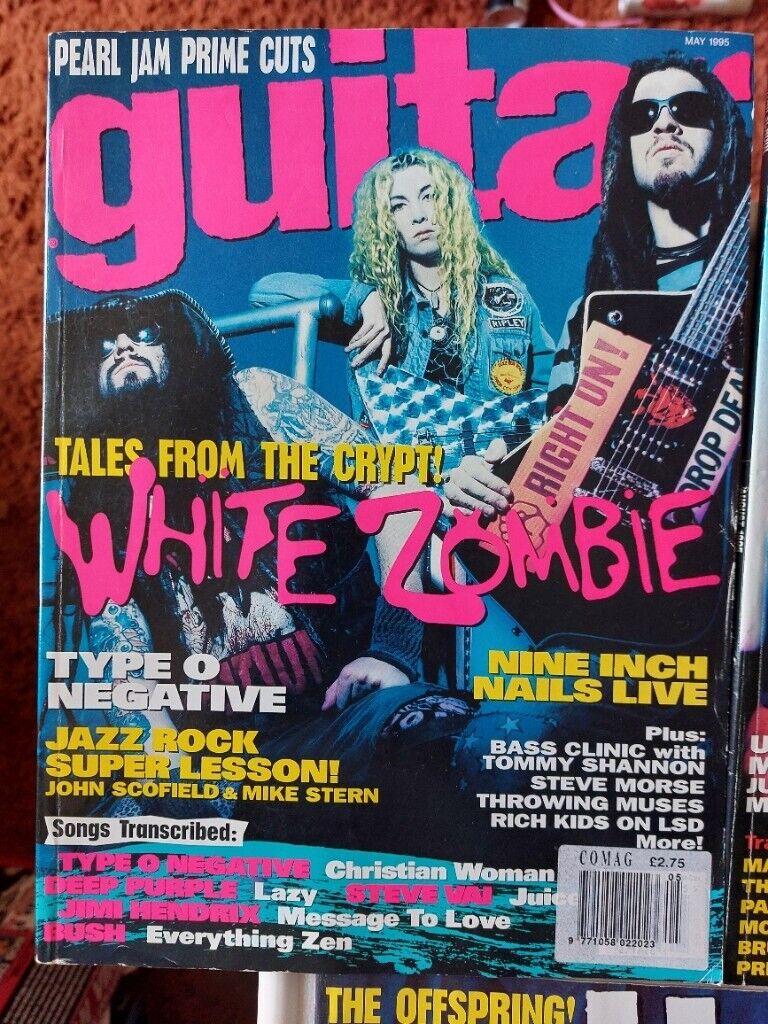 Guitar School magazines the 6 issues from 1995