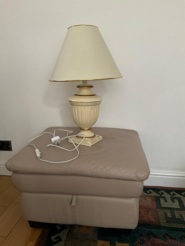Luxury well made Tall Table/Bedside Lamp