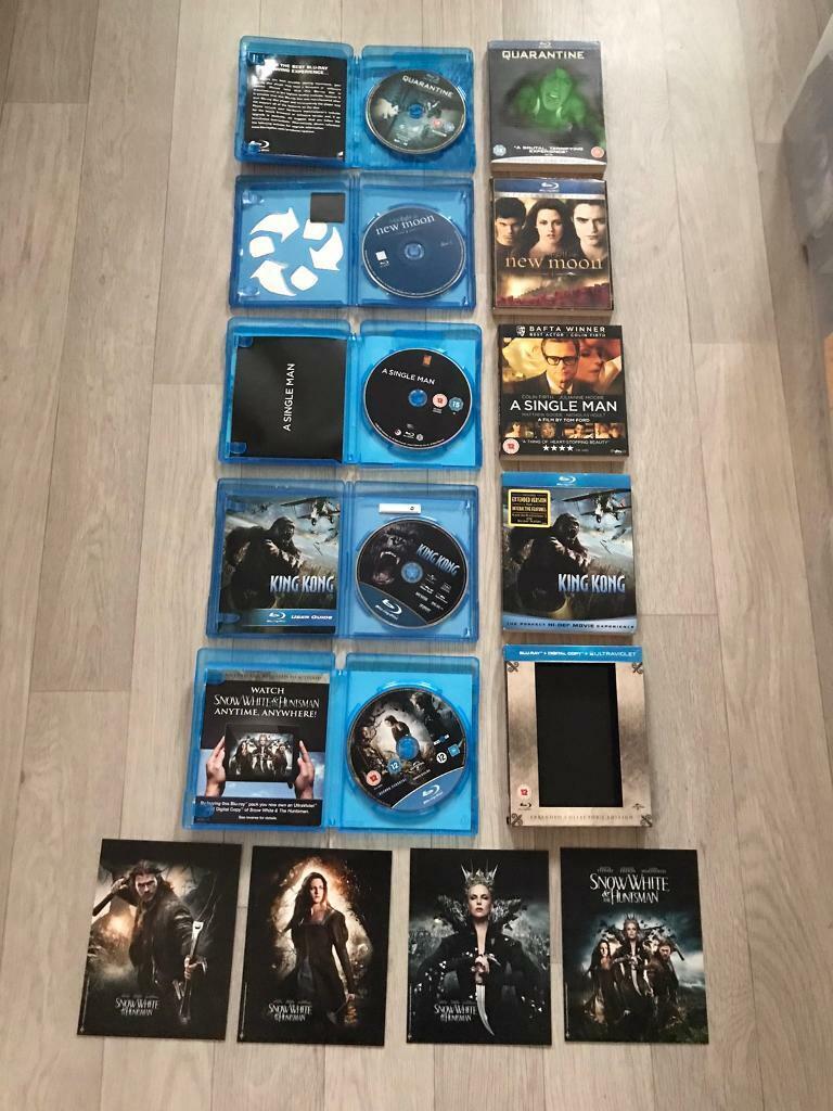 PRE-OWNED 5 BLUE RAY DVDs