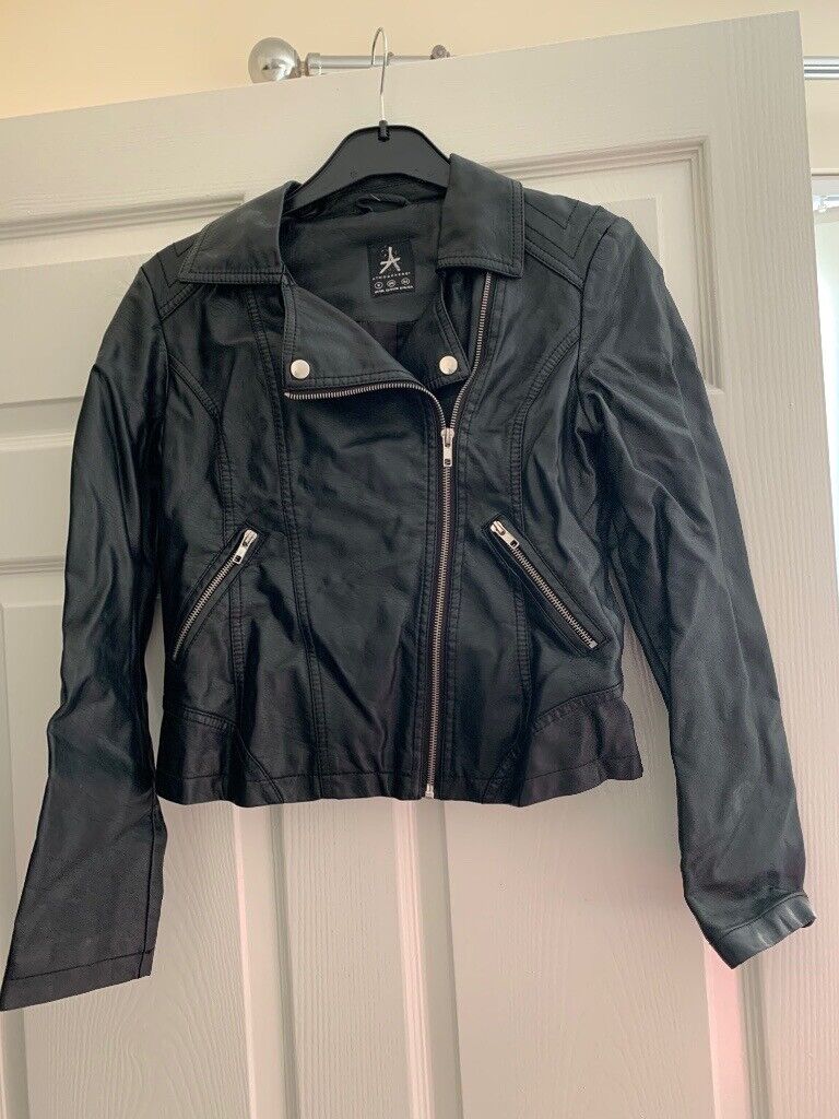 image for Lovely black leather type jacket 