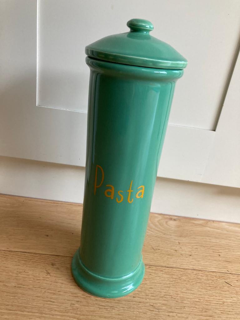 image for Large Green China Spaghetti Jar