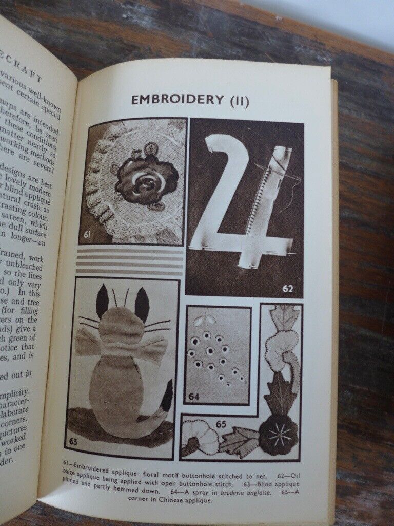 Four Vintage Needlework Needlecraft Hardback Books. See titles and details below. The four for £20.