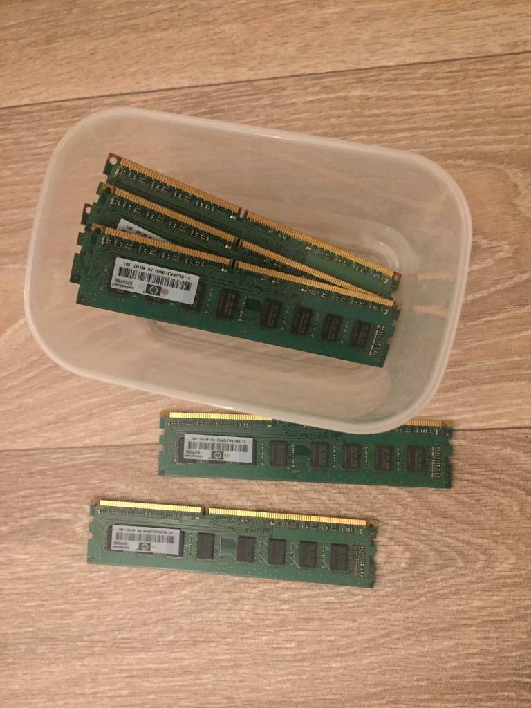 Samsung 2GB 240pin ddr3 1333mhz Ram £5 each