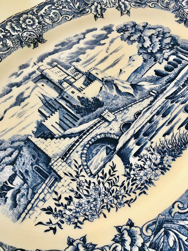 Vintage Oval Serving Platter