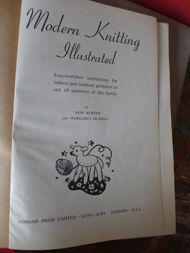 Four VINTAGE KNITTING BOOKS published in the 1940s. See below titles and details. The four for £25.