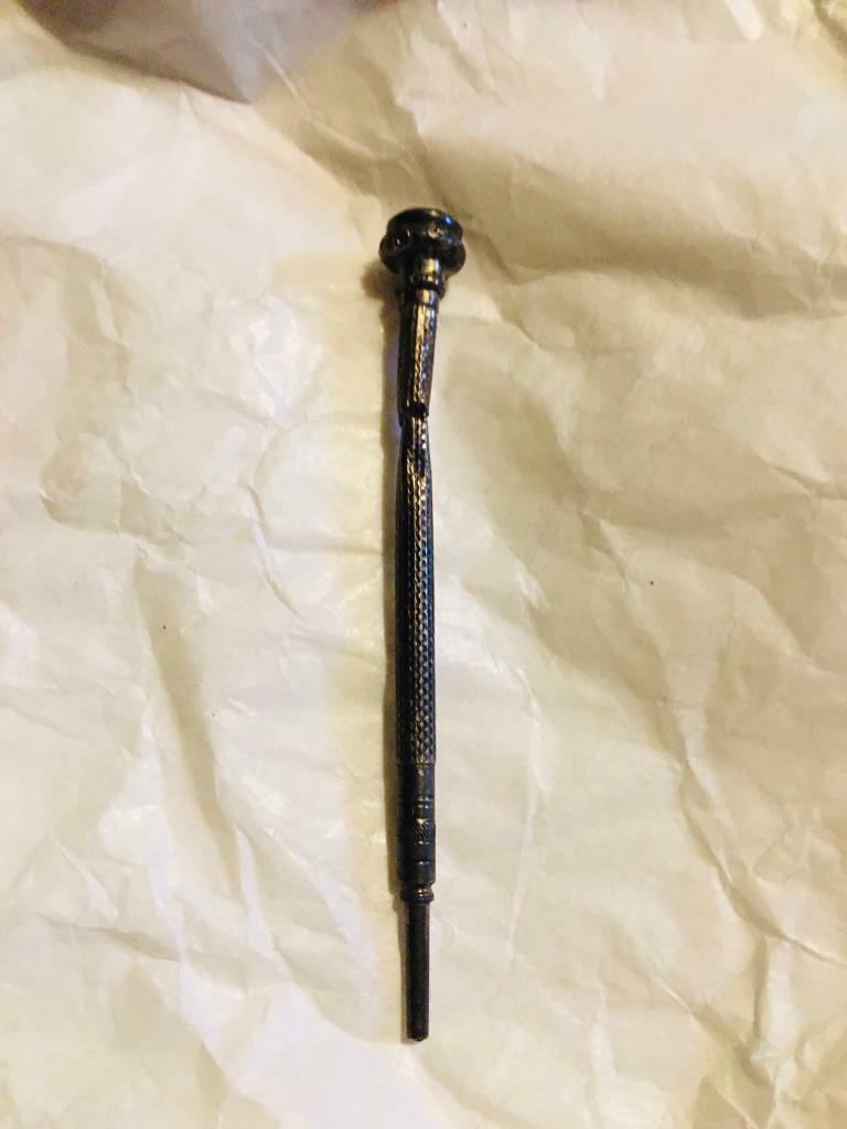 Antique 925 silver pencil - broken