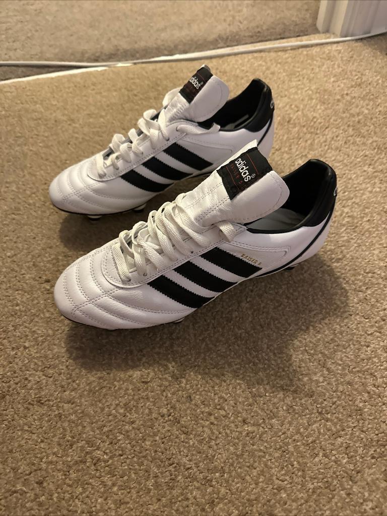 adidas kaiser white football boots size 7 brand new. | in Swindon,  Wiltshire | Gumtree