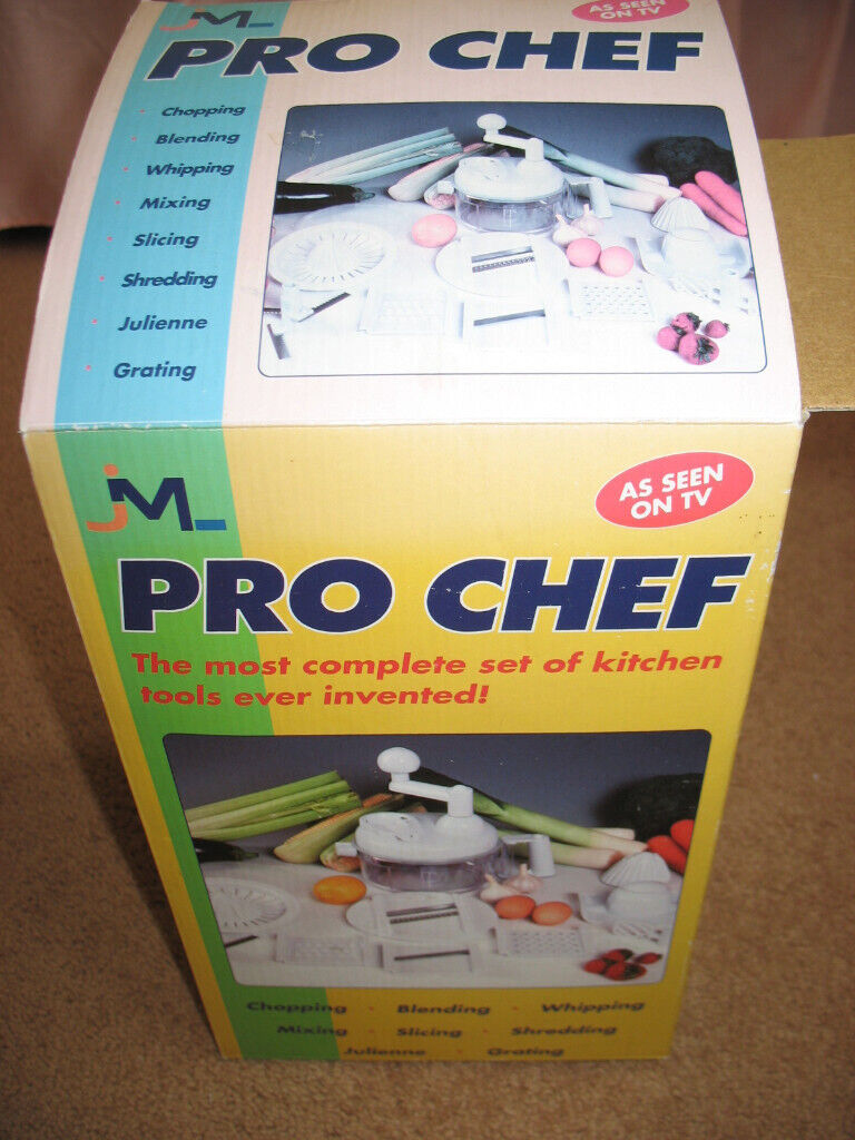New kitchen tool set Pro Chef JML House, Food preparation:  mixing, chopping, whipping, slicing etc.