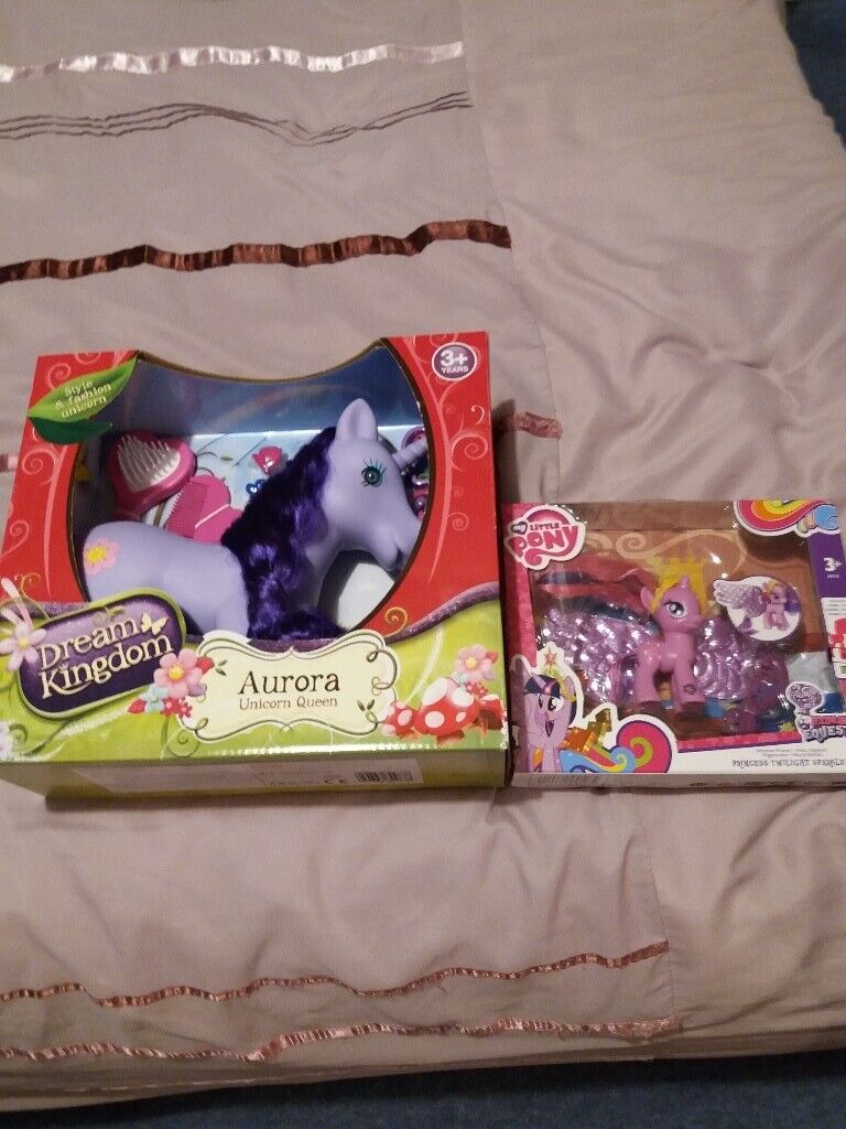 My Little Pony Sets & Aurora Dream Unicorn - new