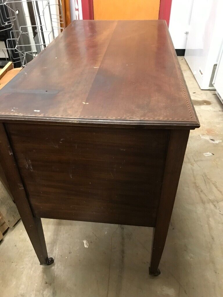 VINTAGE WOODEN CHEST OF DRAWERS WITH INLAY (NO DRAWERS)