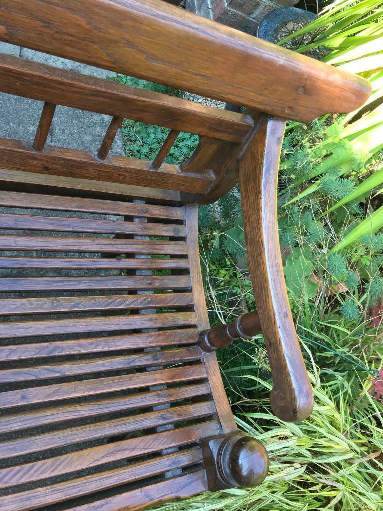 Antique Burmese Teakwood Bench