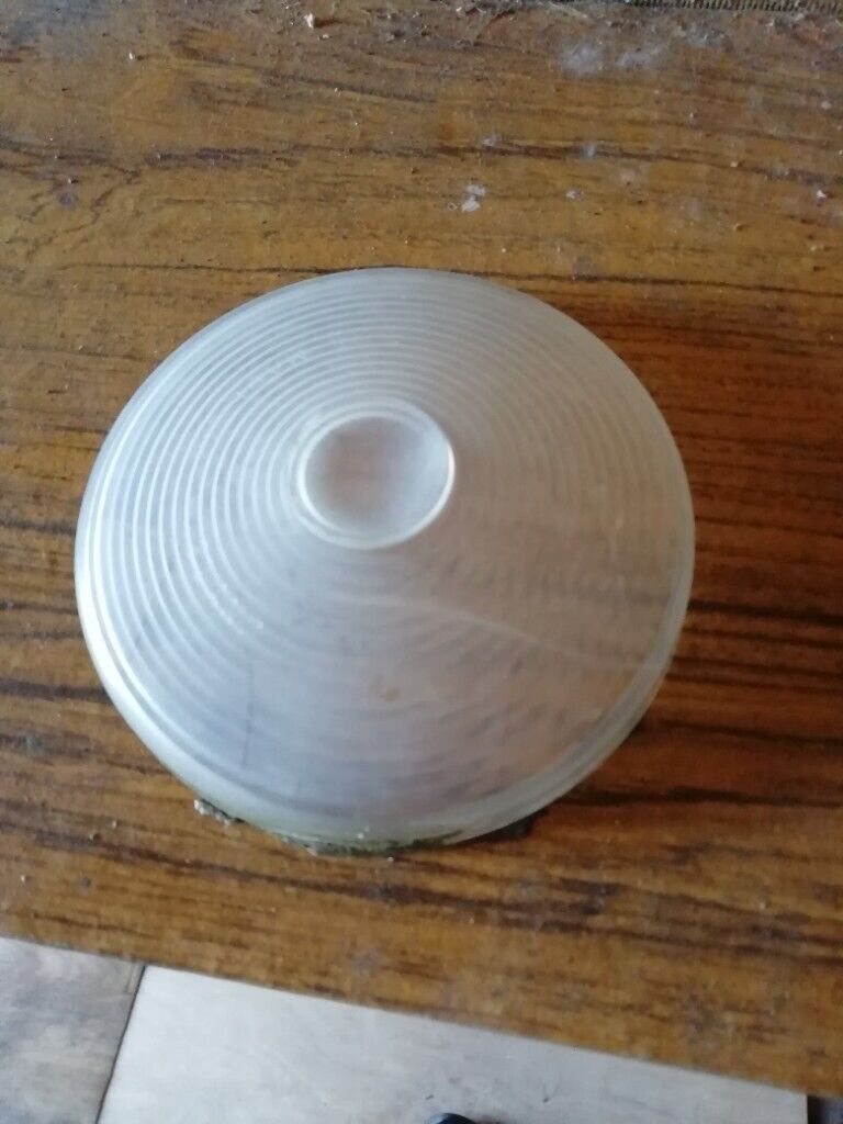 Caravan awning light lens 