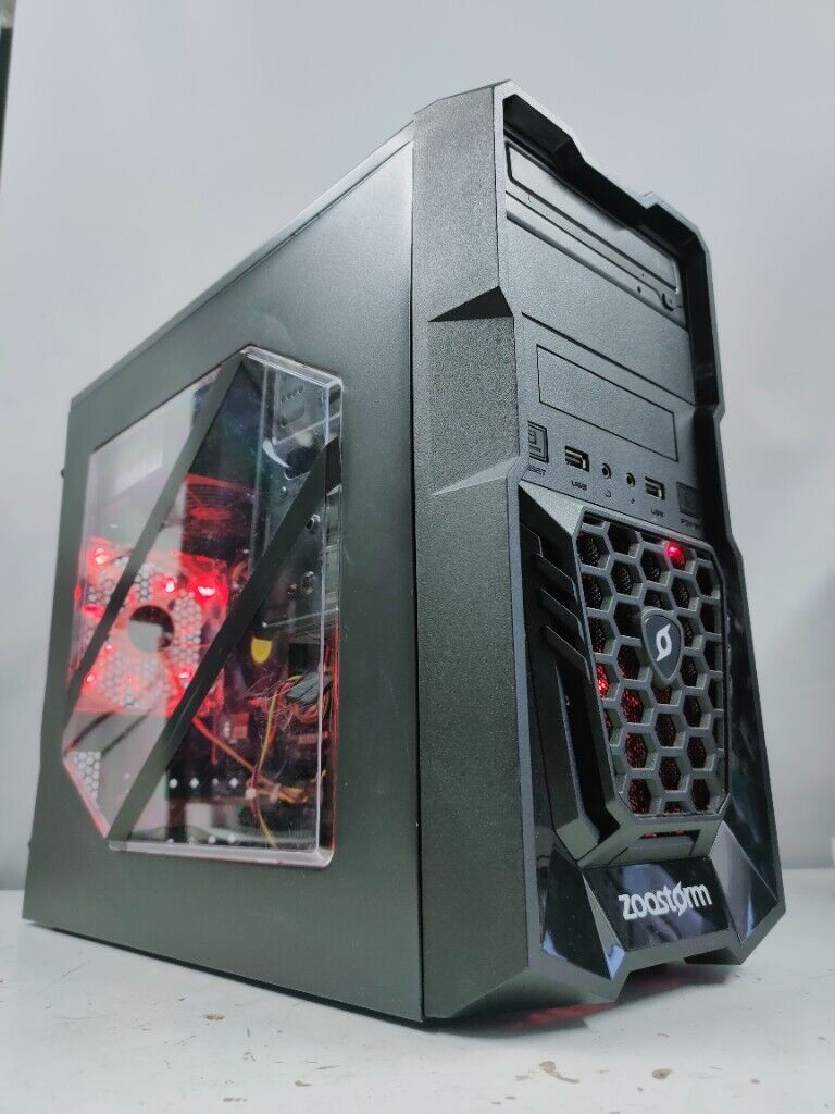 image for Zoostorm Computer PC Desktop Tower (AMD A10, 12GB RAM, SSD)