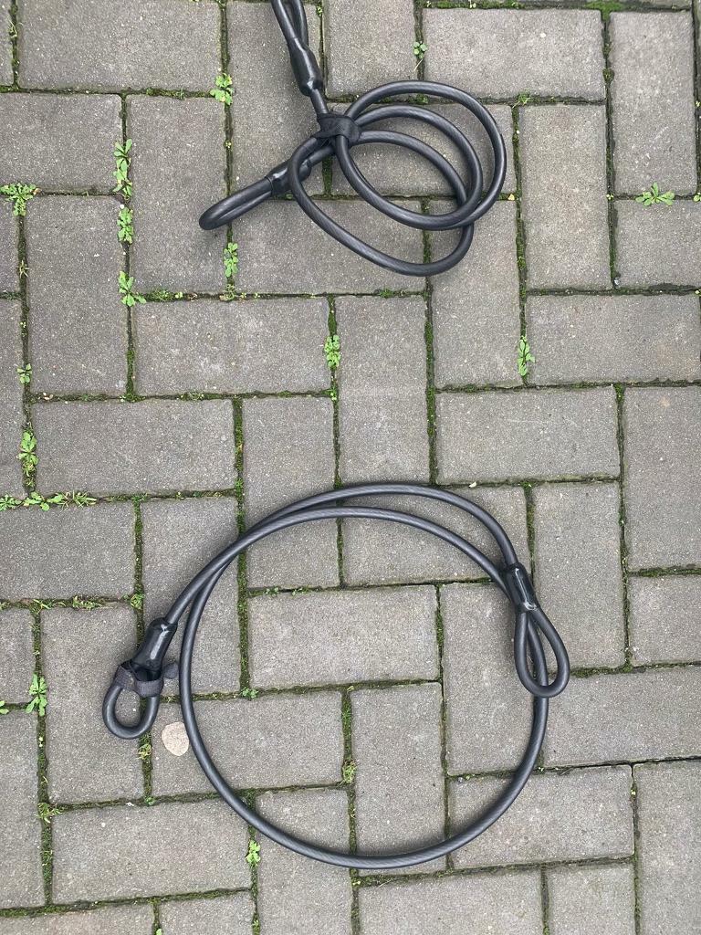 image for 2x large krypton cables £8 each heavy duty 