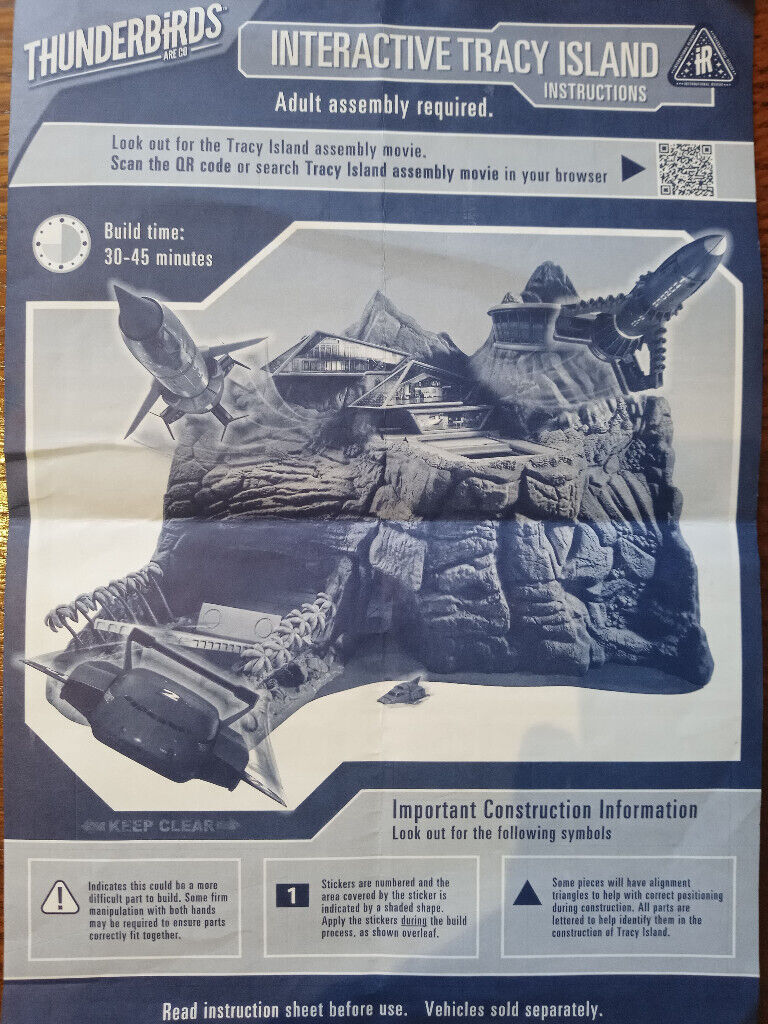 image for Thunderbirds Tracy Island Toy (incl. vehicles - normally sold seperately)