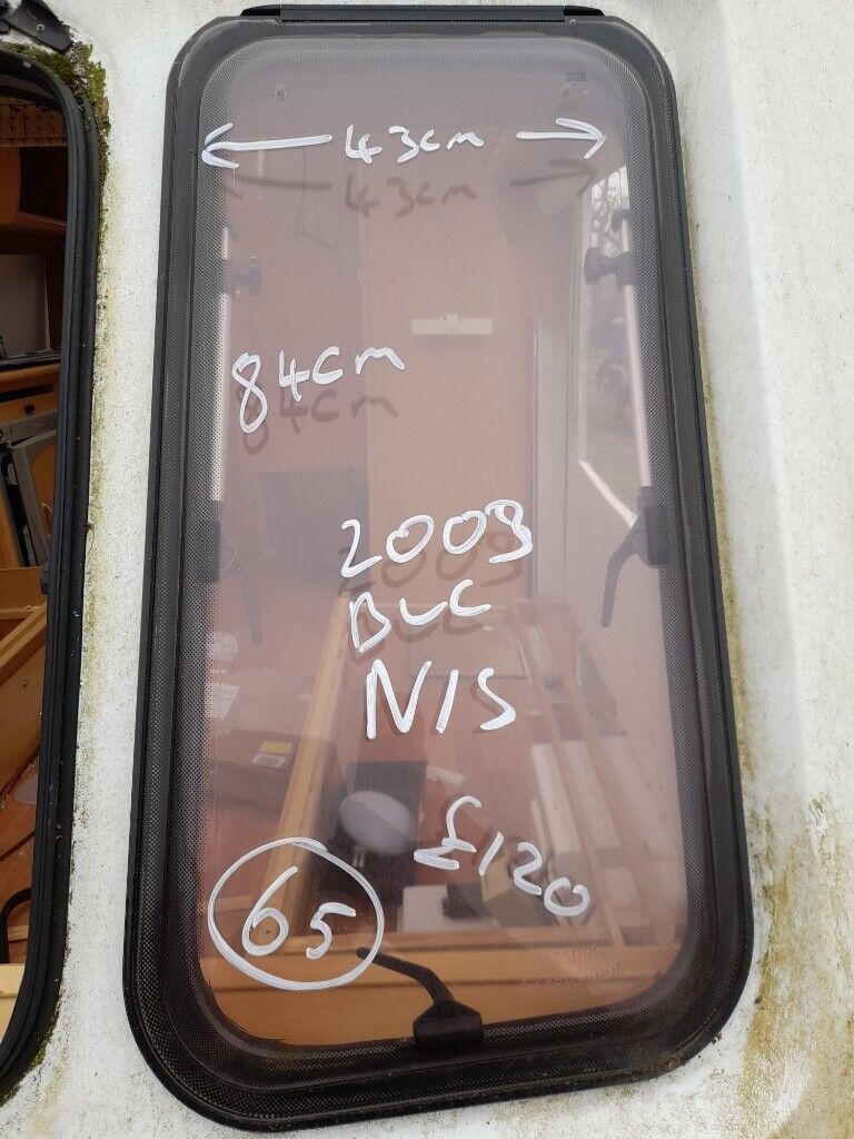 image for 2003 buccaneer caravan nearside window 