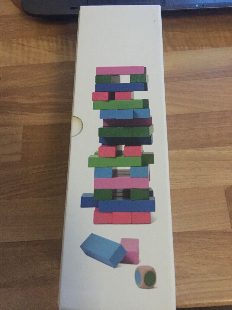 Jenga tower game-Klodsmajor stacking tower game-Family game. Brand New