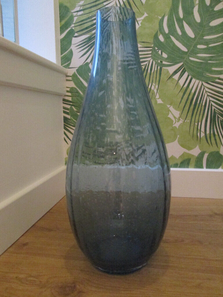 image for LOVELY LARGE BLUE VASE