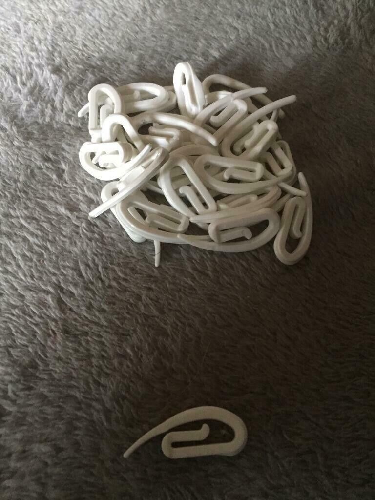 Lot of Curtain Rings and Hooks
