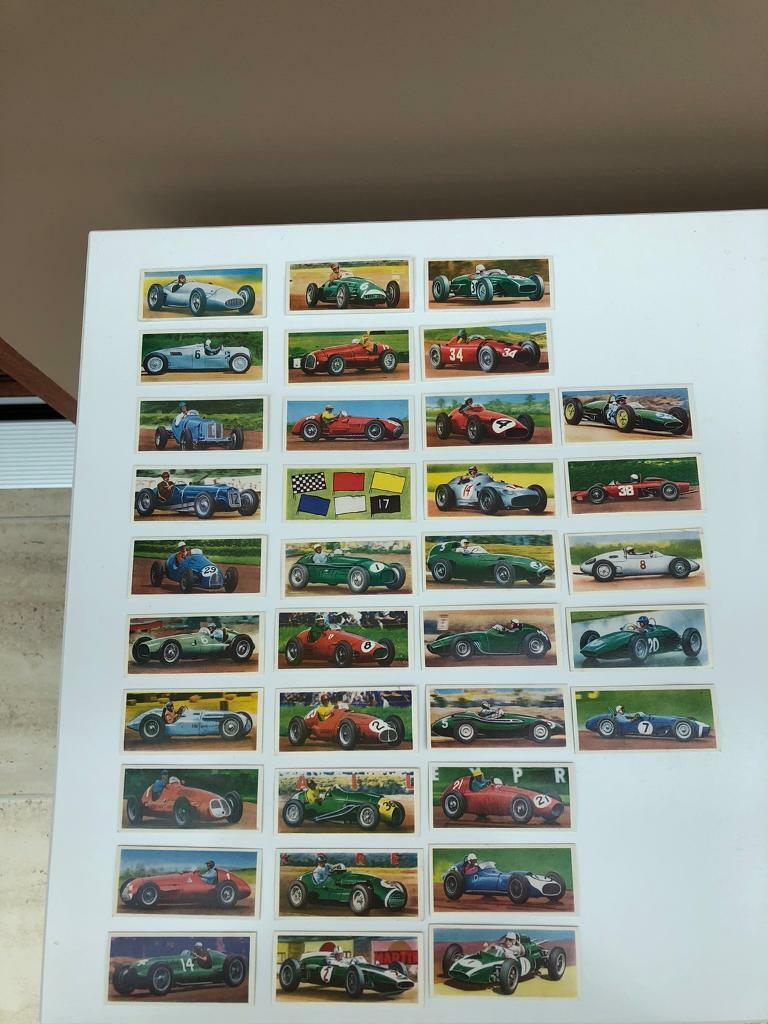 image for Petpro Ltd cigarette cards Grand Prix full set from the 60s