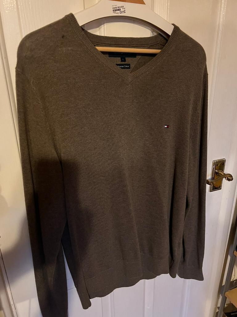 Tommy hilfiger mens jumper sale cheap