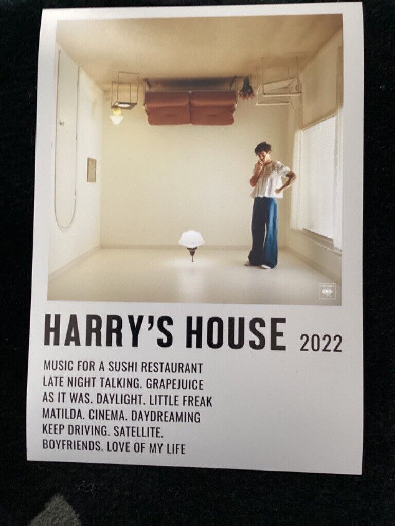 image for Harry Styles PROFESSIONAL A4 Harry’s House Print - £10