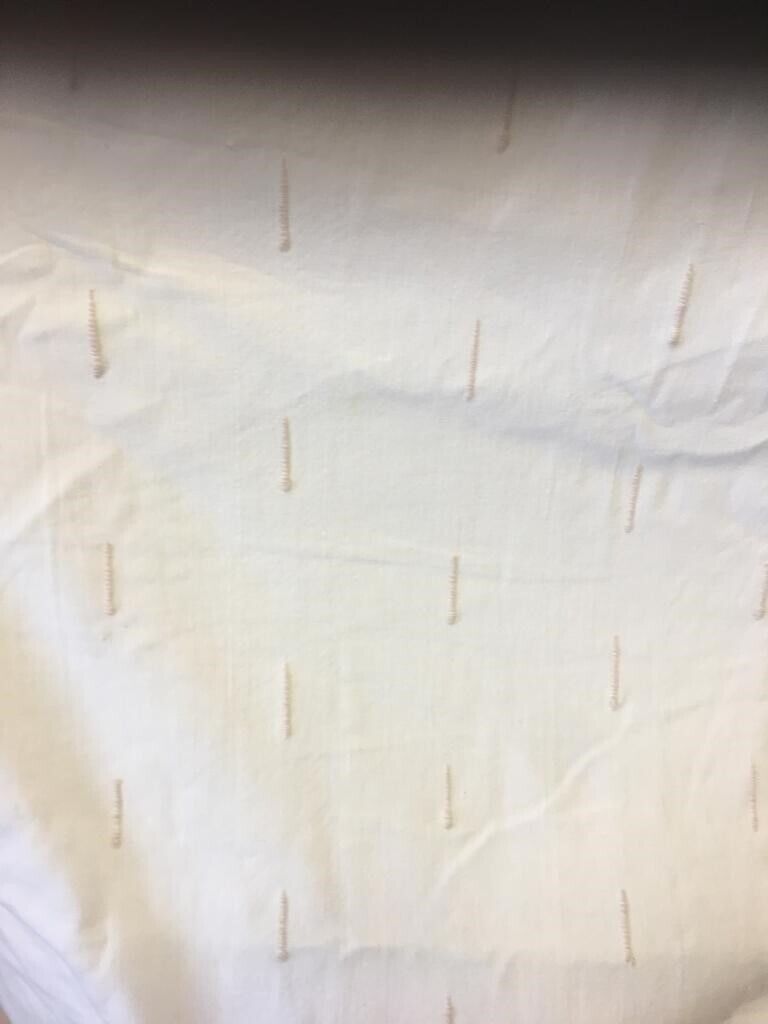 image for CREAM PATTERNED CURTAIN MATERIAL 