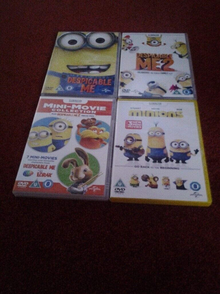 Minions Dvd & Book Bundle for sale.