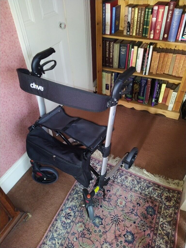 image for Drive Medical Lightweight Rollator Lightweight aluminium 