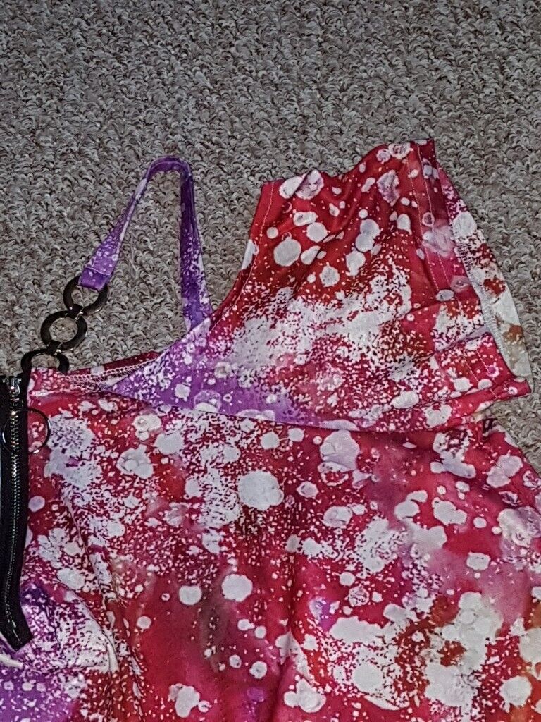 Multicoloured Zip top, off shoulder (4xl)