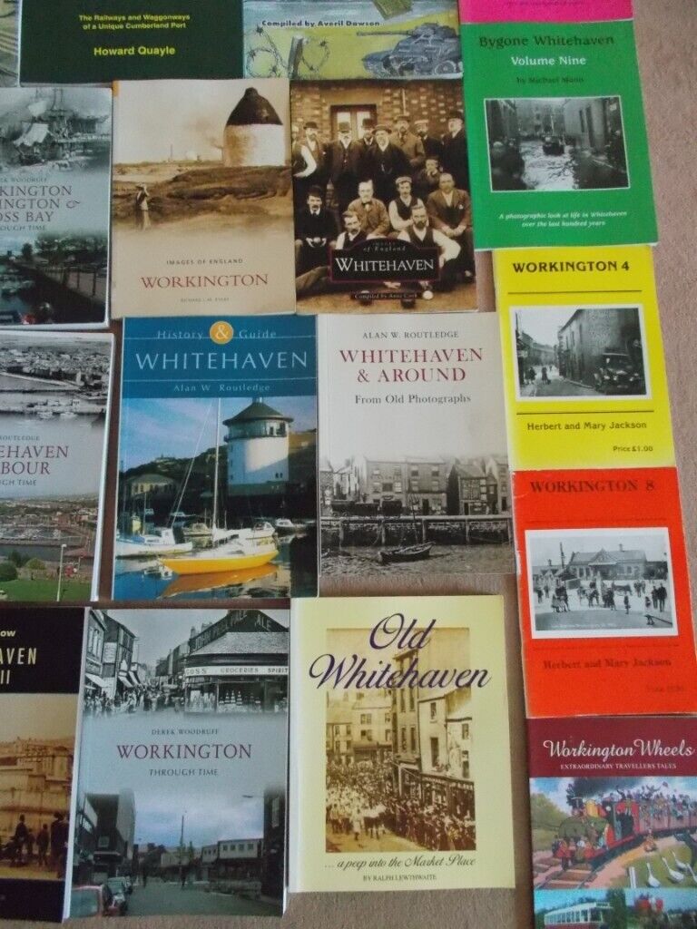 25 New Books Workington Whitehaven Now & Then Yesterday Old Photographs