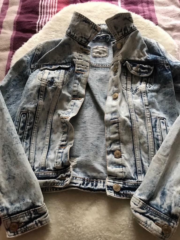 image for Denim jacket size 8