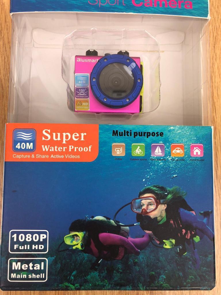 HD waterproof action under water camera 