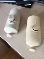 Old Stone Water Bottles x2 (one is Govancroft Pottery Glasgow) for sale