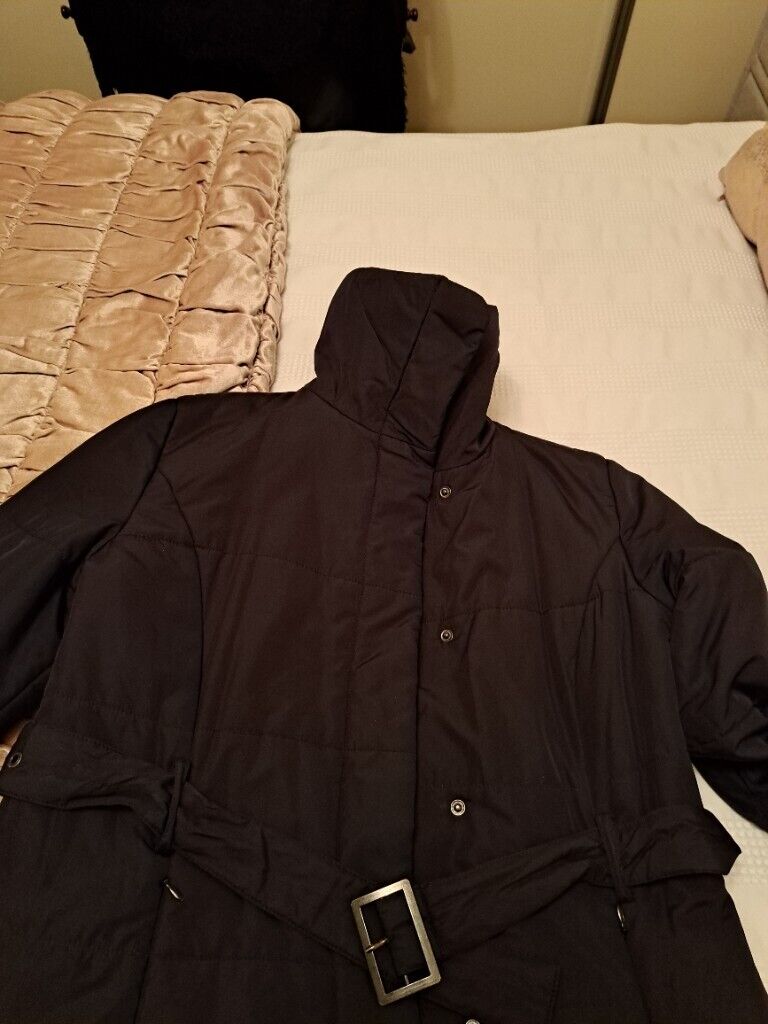 image for Ladies black lightly padded coat