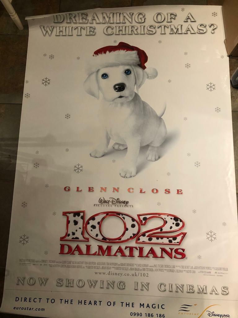 Film poster 102 Dalmations REDUCED